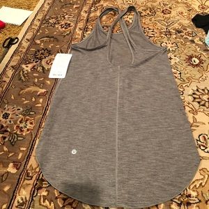 NWT Lululemon Salty Swim Dress, Gray, Sz 4